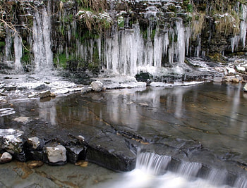 Ice river, rivers, ice HD wallpaper