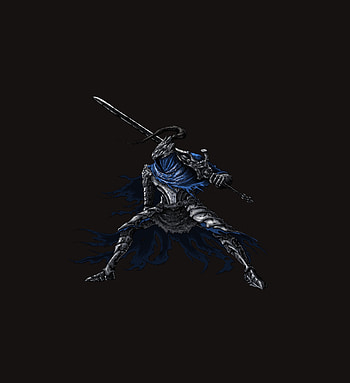 Minimal, warrior, video game, Dark Souls HD phone wallpaper