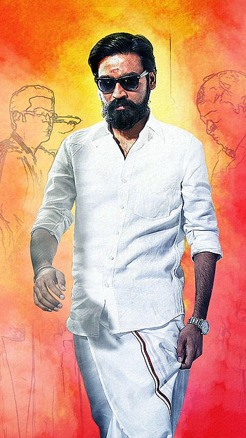 Dhanush, Actor HD phone wallpaper