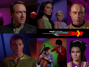 Characters From Star Trek The Original Series 8, Uhura, Star Trek, Magda, Spock, Losira, Ruth, Commodore Mendez, Mendez, Kirk, Baris HD wallpaper