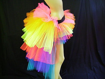 Rainbow Colors, skirt, abstract HD wallpaper