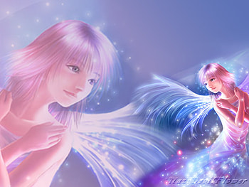 Angel_of_Beauty, glamour, wings, anime, other, girls, angel, beauty HD wallpaper
