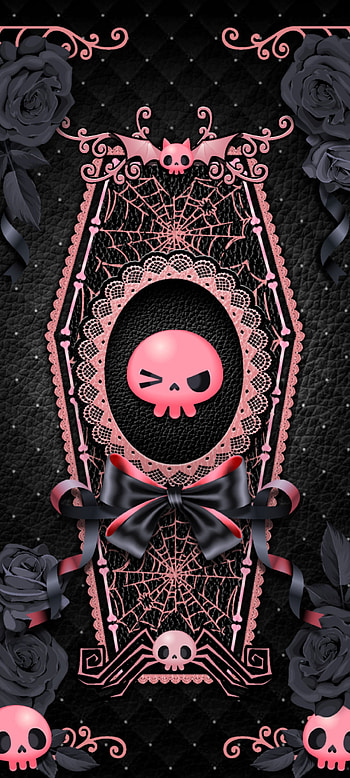 Halloween invitation, magenta, premium, Luxury, Pick, Ribbon, rose HD phone wallpaper