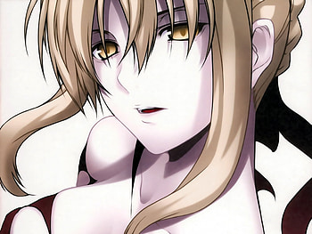 Shy Eyez Saber, anime girl, gothic, saber, other, fate stay night HD wallpaper