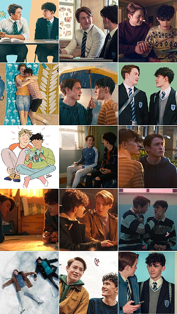Hearstopper, Netflix, Nick, book, 2022, LGBT, Charly HD phone wallpaper