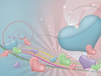 Holidays, Background, Hearts, Valentine's Day HD wallpaper