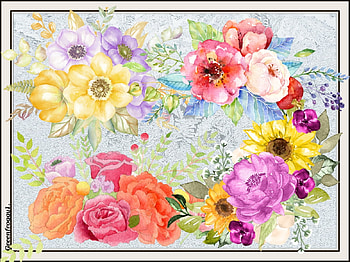 FLOWER COLLAGE, FLOWER, COLLAGE, ABSTRACT HD wallpaper