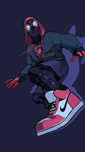 Miles Morales, Morales, Spidy HD phone wallpaper