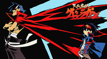 Kamina (Tengen Toppa Gurren Lagann) (Anime), Gurren Lagann , Heroic character HD wallpaper