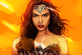 Artwork, Dianna, Wonder Woman, princess HD wallpaper