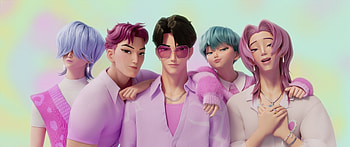 : KPop Demon Hunters Saja Boys Movie Trio in Style, movie, KPop Demon Hunters, Saja Boys HD wallpaper