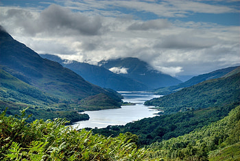 Nature, Sky, Mountains, Lake, Height, Scotland, que HD wallpaper