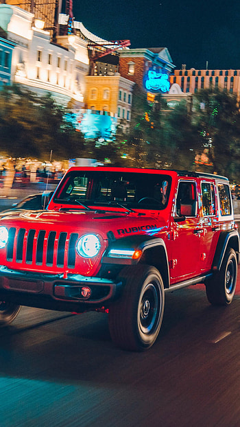 Jeep Wrangler, Striking background , Ultra HD phone wallpaper