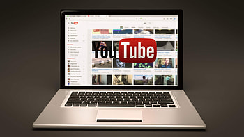 Laptop, YouTube HD wallpaper
