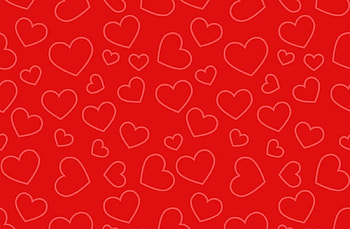 Hearts Galore, Heart, Abstract, Love, Red HD wallpaper