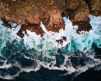Nature, Stones, Sea, Waves, Rocks, Surf HD wallpaper