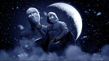 Ethan Hawke, May Calamawy, Oscar Isaac, Gaspard Ulliel, F. Murray Abraham Moon Knight HD wallpaper
