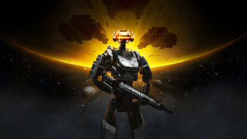 Starfield - Terran Armada Key Art Expansion Update, Video Game, Starfield, Futuristic Gaming, Robot HD wallpaper