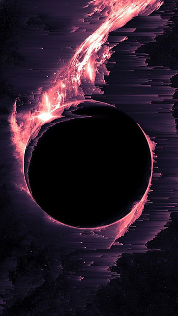 Black Sun, Planets HD phone wallpaper
