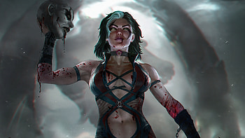 Sareena Mortal Kombat, scorpion, mortal-kombat, games, deviantart HD wallpaper