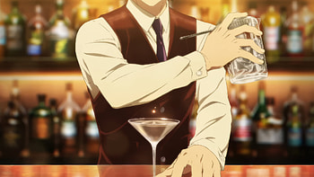 Anime Bartender Crafting Cocktail -, Anime HD wallpaper