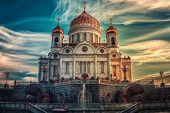 Cathedral Of Christ The Savior, Moscow HD wallpaper