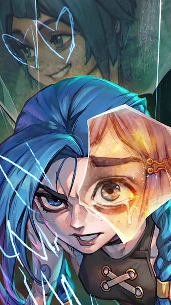 Jinx (League Of Legends), TV Show, Arcane HD phone wallpaper