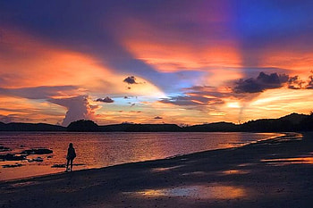 Beautiful Sunset, colors, beautiful, , sunset HD wallpaper