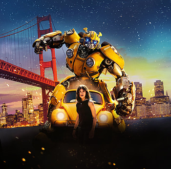 Movie, Bumblebee, Transformers, Hailee Steinfeld HD wallpaper