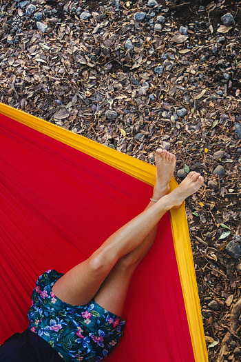 Miscellanea, Miscellaneous, Legs, Relaxation, Rest, Girl, Hammock HD phone wallpaper