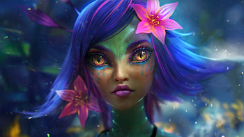 Neeko League Of Legends Fan Art, neeko-league-of-legends, league-of-legends, games, artist, artwork, digital-art, deviantart HD wallpaper