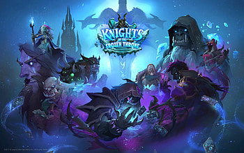 Warcraft III origins, Hearthstone lore, Heroic champions, Card game masterpiece HD wallpaper