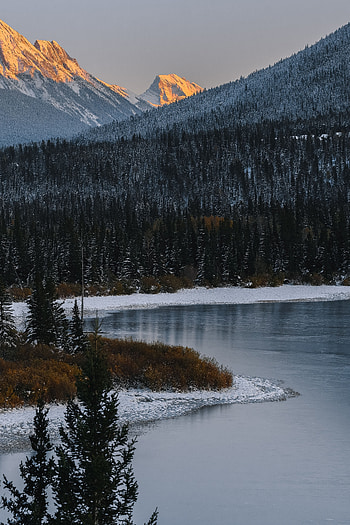 Landscape, Nature, Rivers, Mountains, Forest HD phone wallpaper