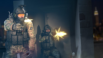 ... CSGO Rooftop -SFM- by Luigi055 HD wallpaper
