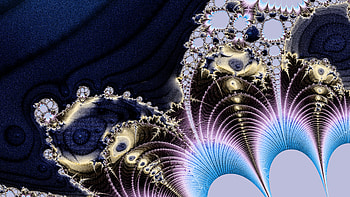 Trippy Psychedelic Fractal, trippy, psychedelic, aesthetic, Abstract, fractal HD wallpaper