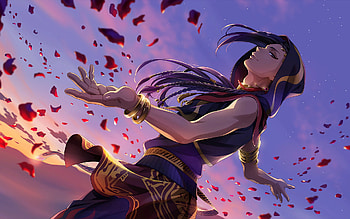 Jamil Viper, sunset, Twisted Wonderland, artwork, Aladdin, protahonist, Jafar, manga, Jamil Viper Twisted Wonderland HD wallpaper