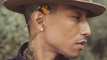 Pharrell Williams, , Close-up face HD wallpaper