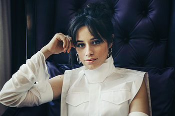 Camila Cabello, white dress, 2018 HD wallpaper