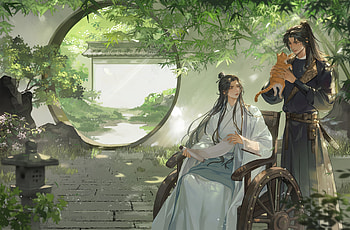 Qiao Tianya & Yao Wenyu, Anime, Qiang Jin Jiu HD wallpaper