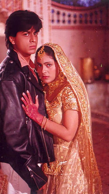 DDLJ, srk, kajol, vintage HD phone wallpaper