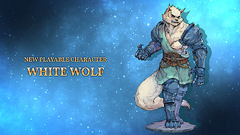 White Wolf - Chained Echoes Gaming Character, video game, white wolf, Game Character HD wallpaper