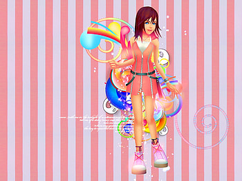 Cute Kairi, cute, kingdom hearts, kairi, kingdom hearts ii HD wallpaper