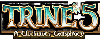 Trine 5 A Clockwork Conspiracy Logo, video game, Trine 5: A Clockwork Conspiracy HD wallpaper