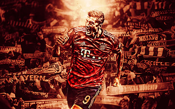 Robert Lewandowski, lewandowski, football, bayern HD wallpaper