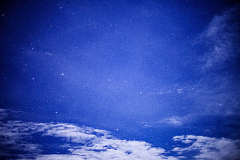 Nature, Night, Clouds, Starry Sky HD wallpaper