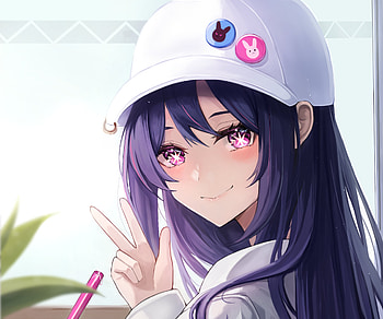 Ai Hoshino, Ai Hoshino, Anime, Oshi no Ko HD wallpaper