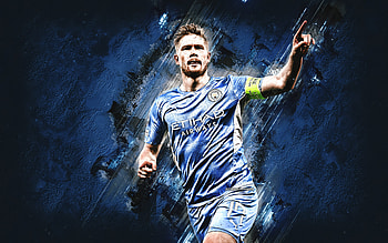 Kevin De Bruyne, Manchester City FC, Belgian footballer, attacking midfielder, Premier League, England, Football, grunge art HD wallpaper