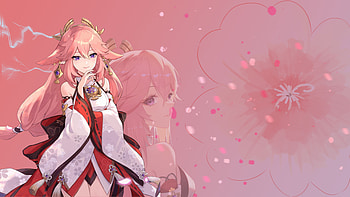 Yae Miko Guuji Genshin Impact, Yae Miko Guuji (Genshin Impact) HD wallpaper