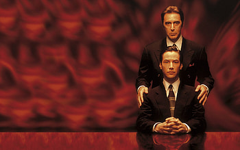 Keanu Reeves, Al Pacino HD wallpaper