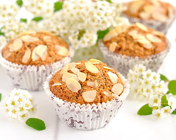 *** Almond muffins ***, dessert, almond, food, muffins HD wallpaper